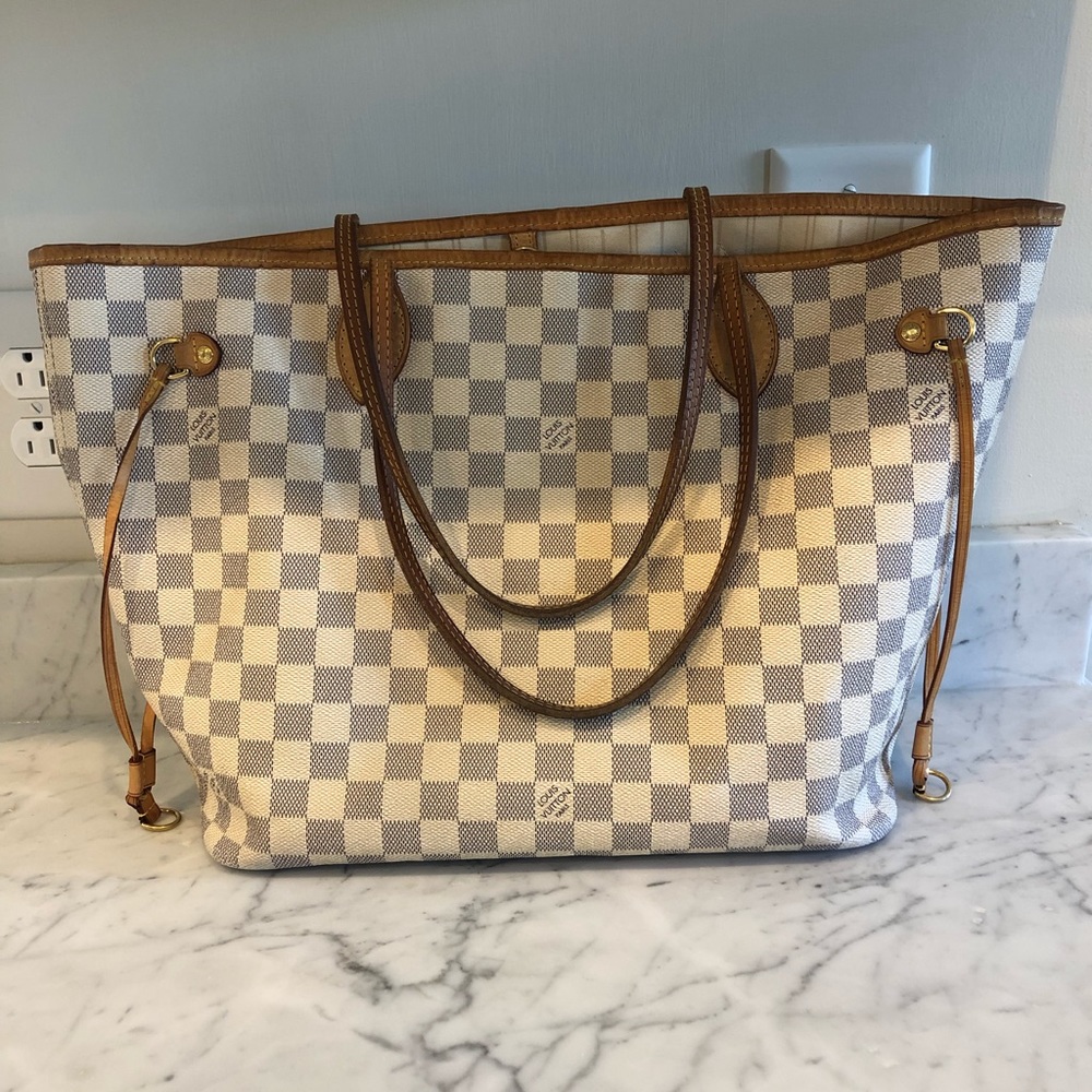 Louis Vuitton Neverfull MM Damier Azur